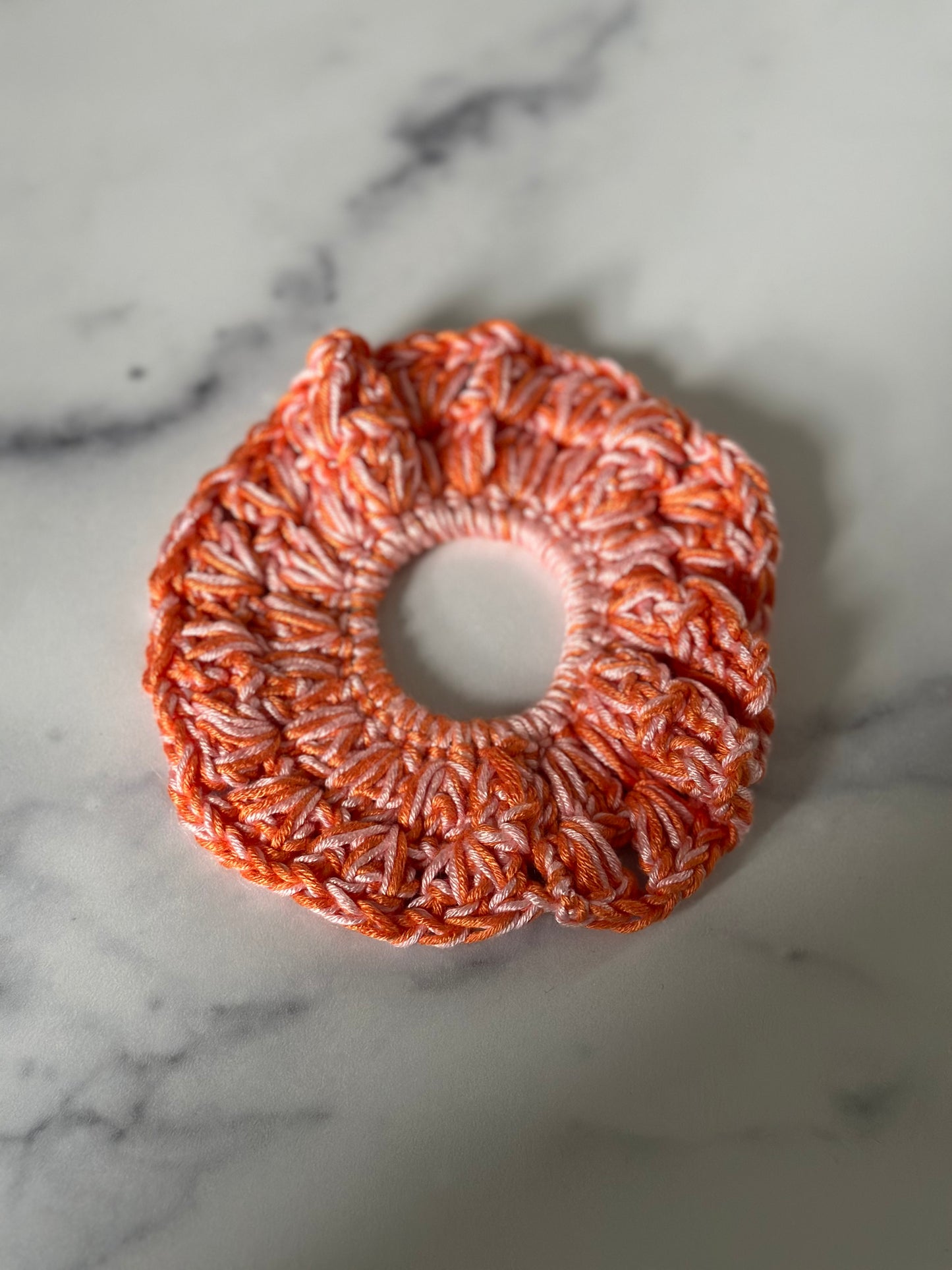 Double Strand Crochet Scrunchies