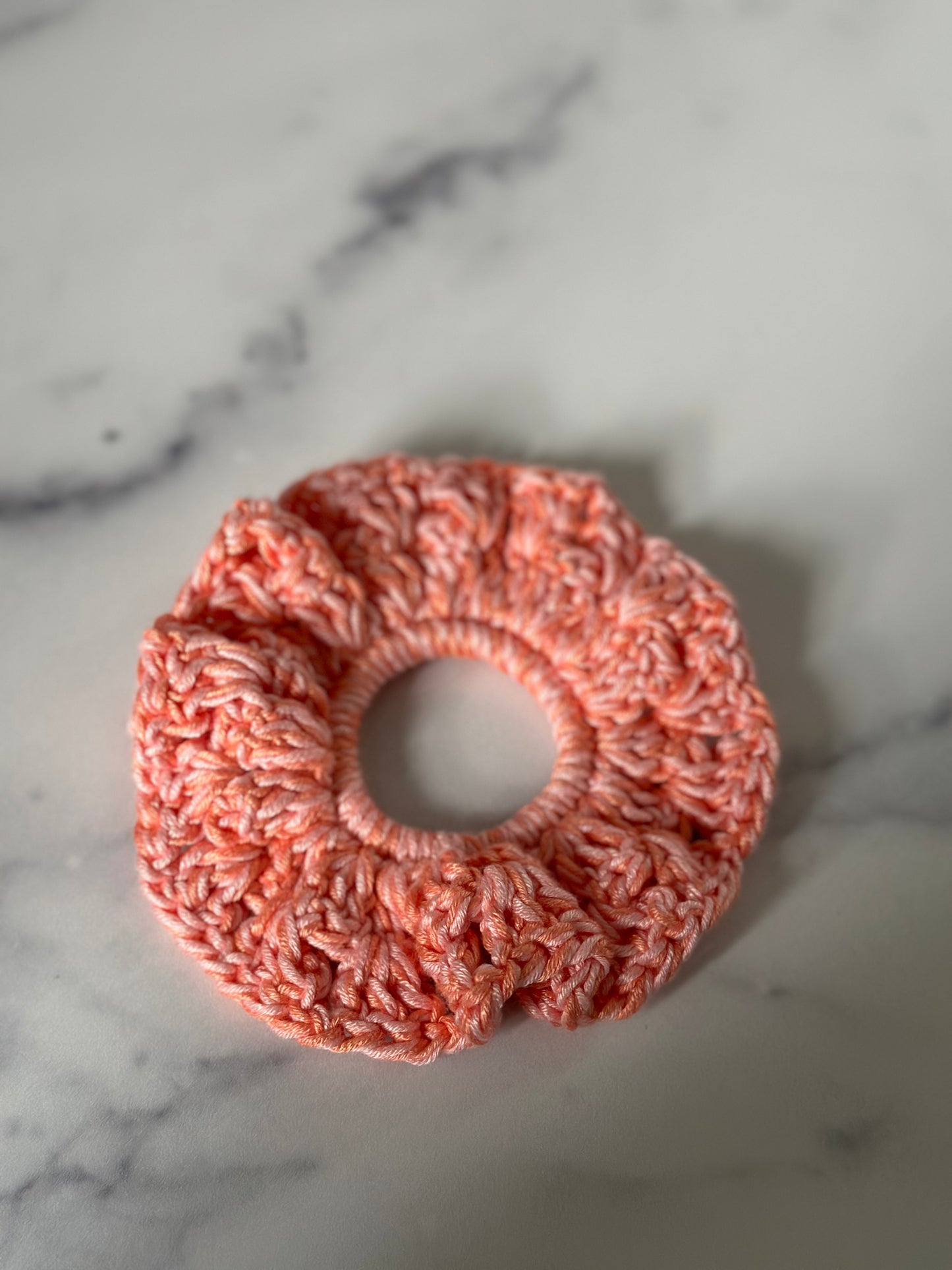 Double Strand Crochet Scrunchies