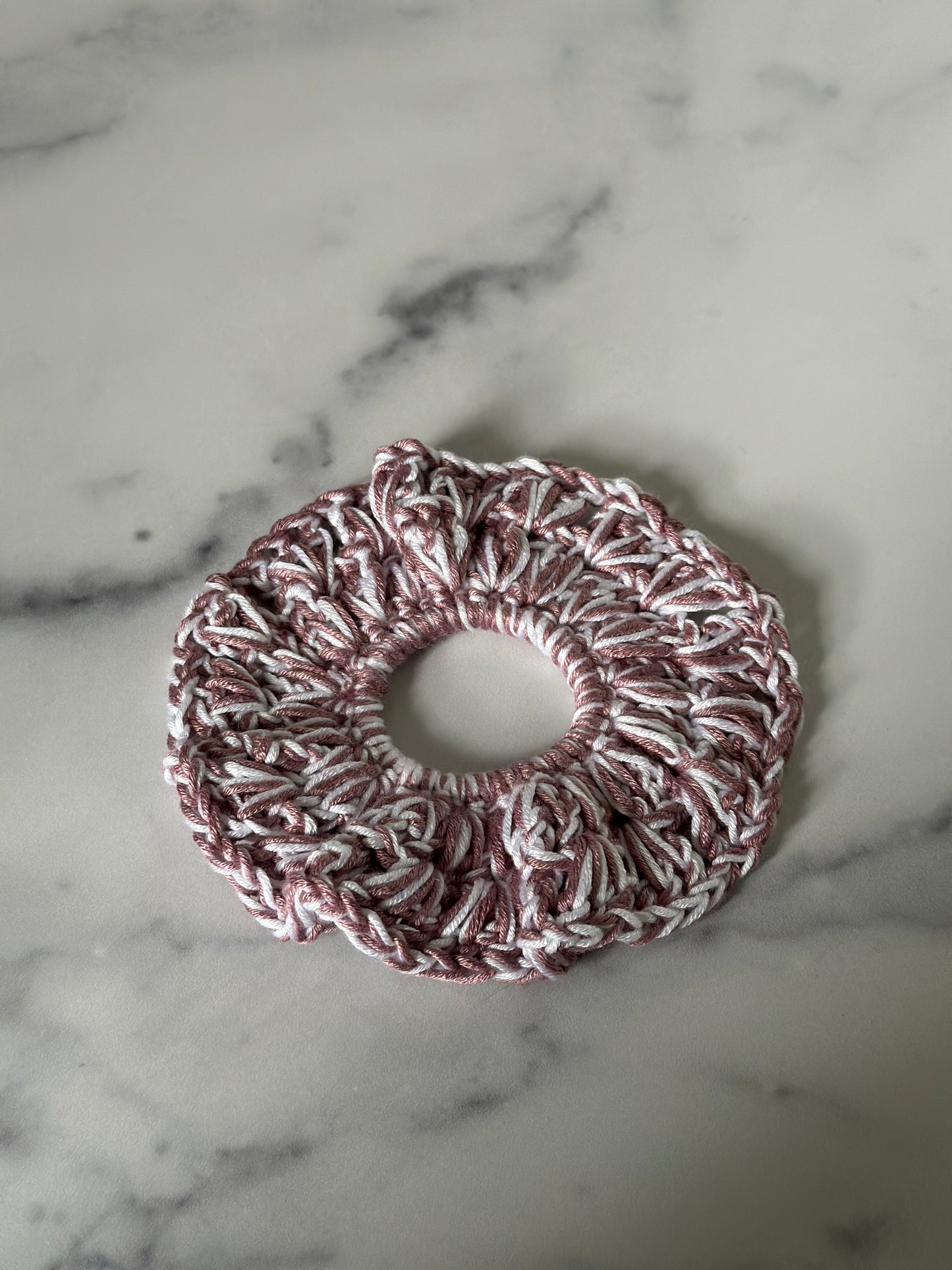 Double Strand Crochet Scrunchies