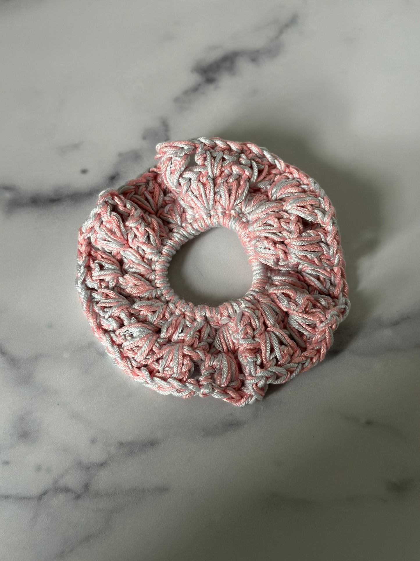 Double Strand Crochet Scrunchies