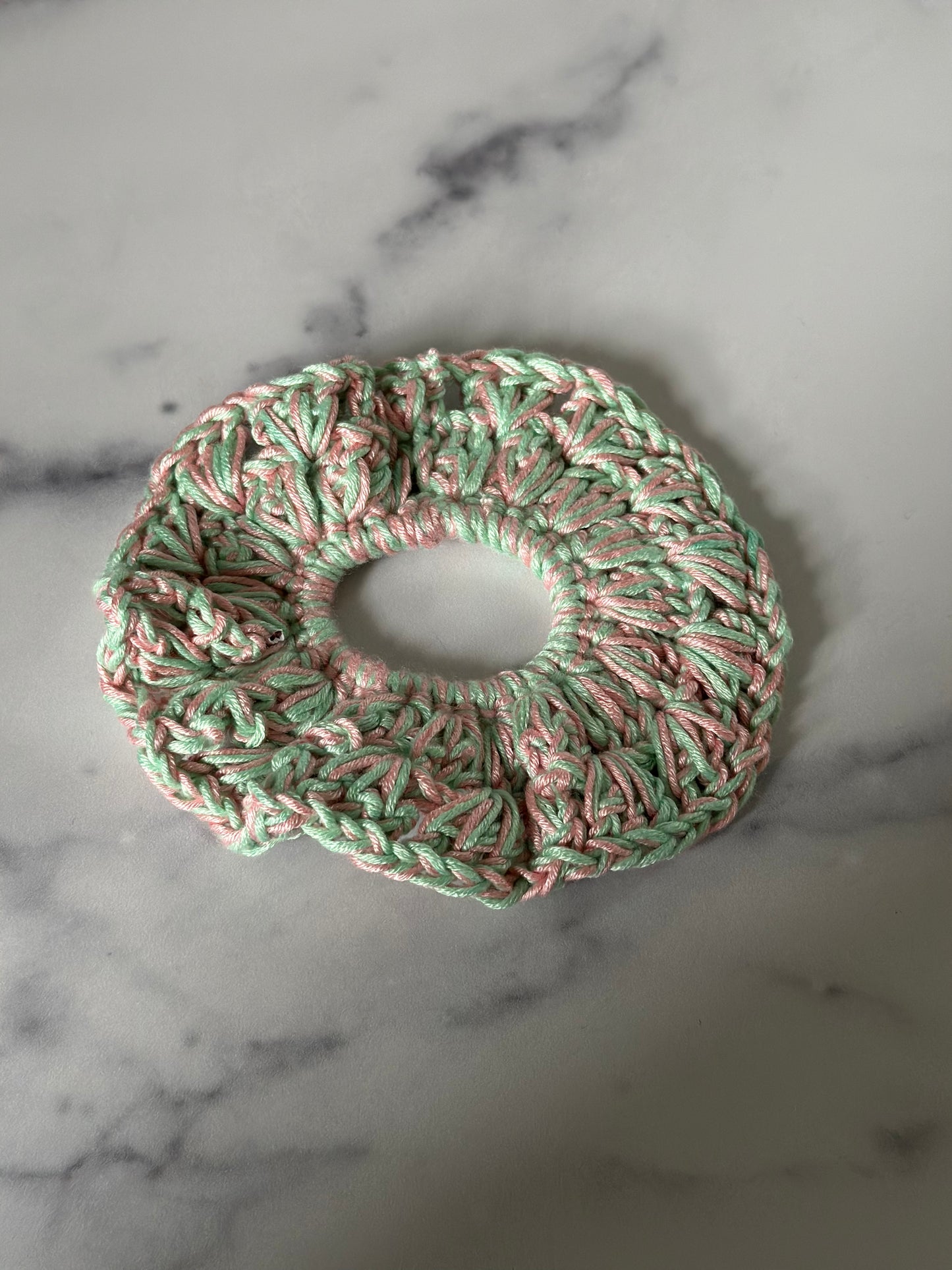 Double Strand Crochet Scrunchies
