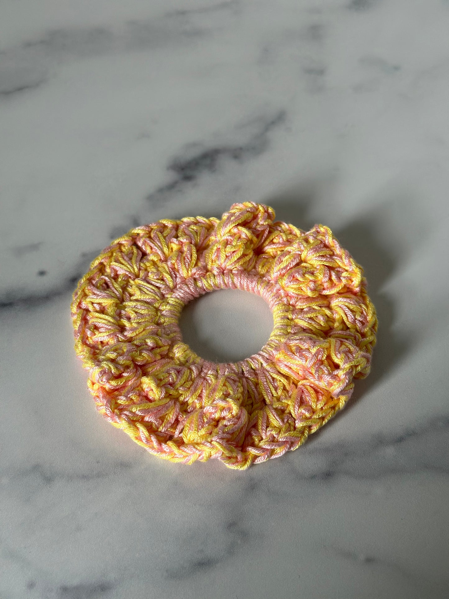 Double Strand Crochet Scrunchies