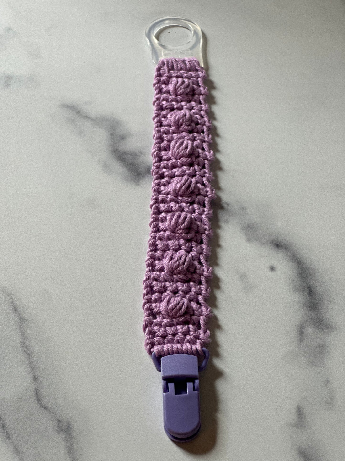 Bubble Pacifier Clips
